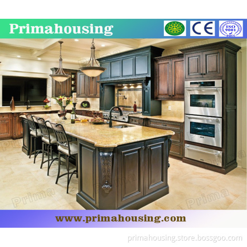 Classic Luxuriours Wood Gothic Cabinet Furniture Kitchen Closet